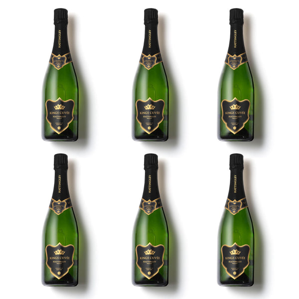 A Case of Six Bottles containing Hattingley Valley Kings Cuvée