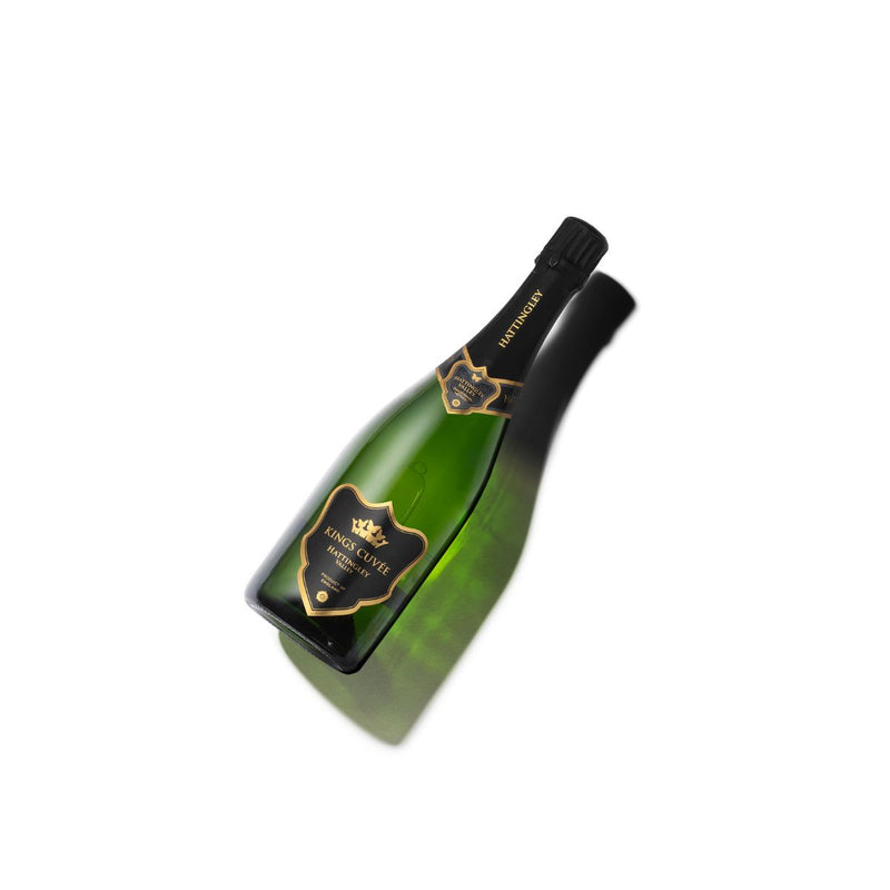 Hattingley Valley prestige Kings Cuvée super premium English Sparkling Wine 100% oak aged in barrel 