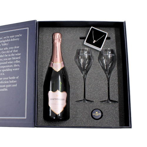 Luxury Gift Set with Rose Quartz Necklace