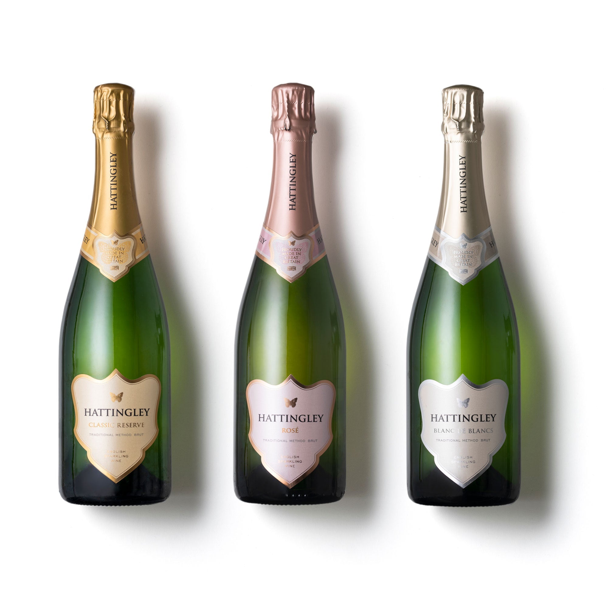 The Giftboxed Trio of English Sparkling Wine Hattingley Valley