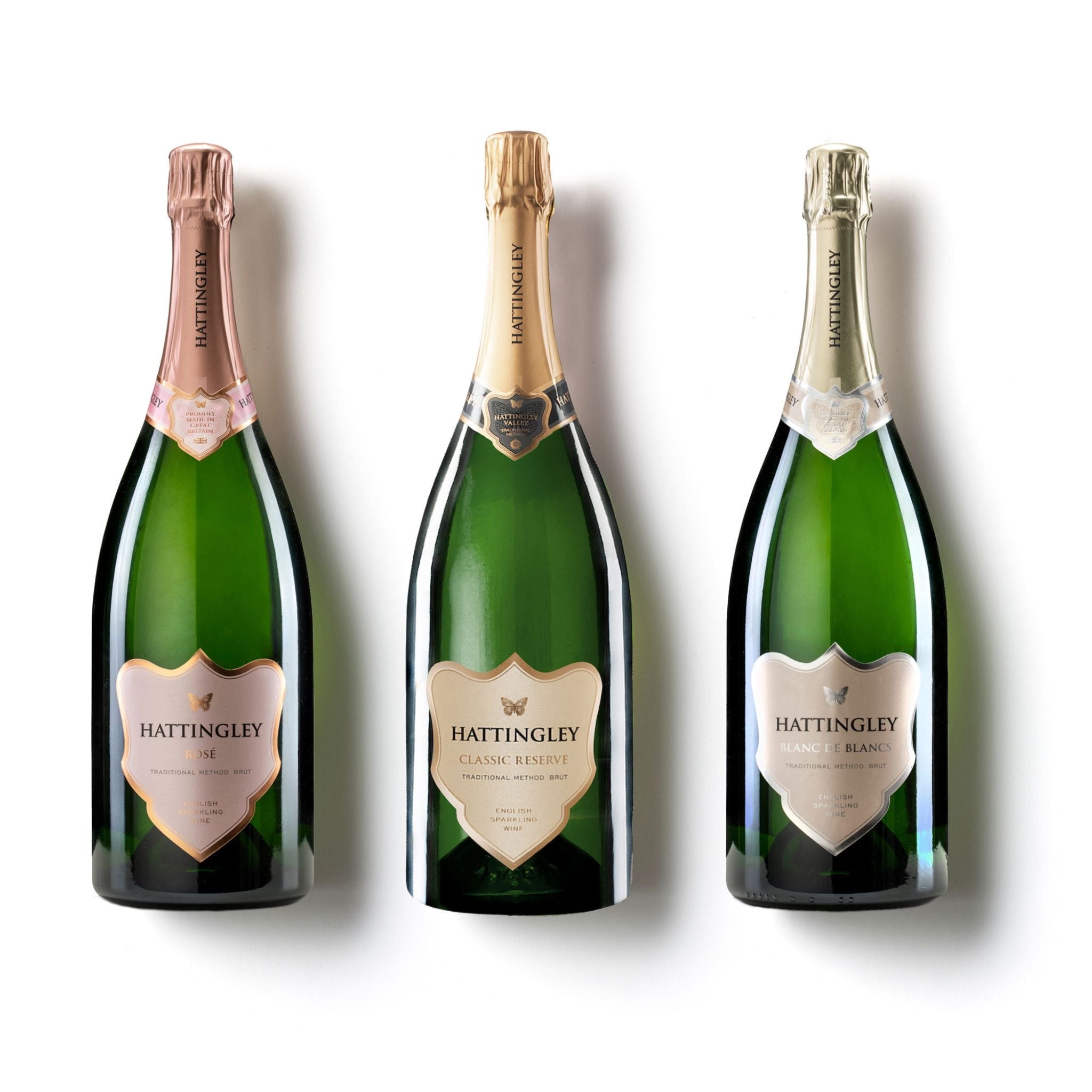 Hattingley Valley Big Three English Sparkling Wine Magnums Hattingley