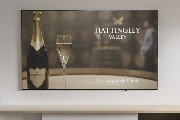 Hattingley Valley TV ad, better than French Champagne? Premium English Sparkling Wine 