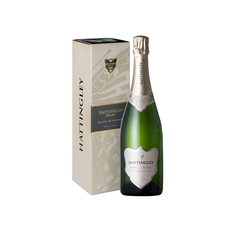 Hattingley Valley Award Winning Blanc de Blancs, with gift box,  premium English Sparkling Wine 
