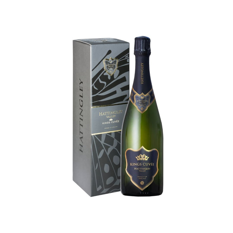 Hattingley Valley Super Premium Prestige Kings Cuvée, with gift box, quality English Sparkling Wine