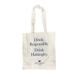 Hattingley Valley Tote Bag Wine Accessories shopper bag canvas bag Drink Responsibly. Drink Hattingley.