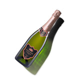 Hattingley Valley Kings Rosé, premium english sparkling wine, bottle image diagonal