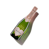 Personalised Sparkling Rose wine Valentines gift, limited edition English Rosé