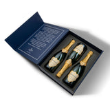 Hattingley Valley luxury gift set (open box), containing three bottles of Hattingley Valley Classic Reserve, premium English Sparkling Wine.